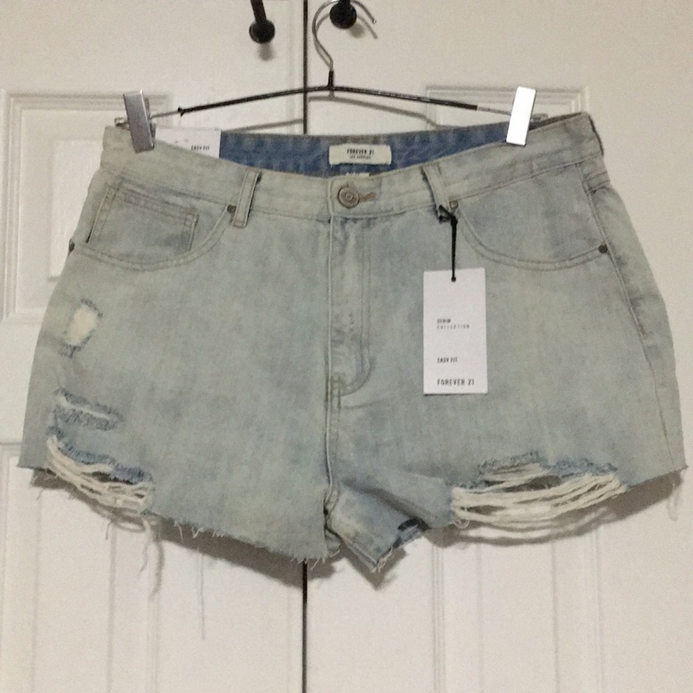 New jean shorts
